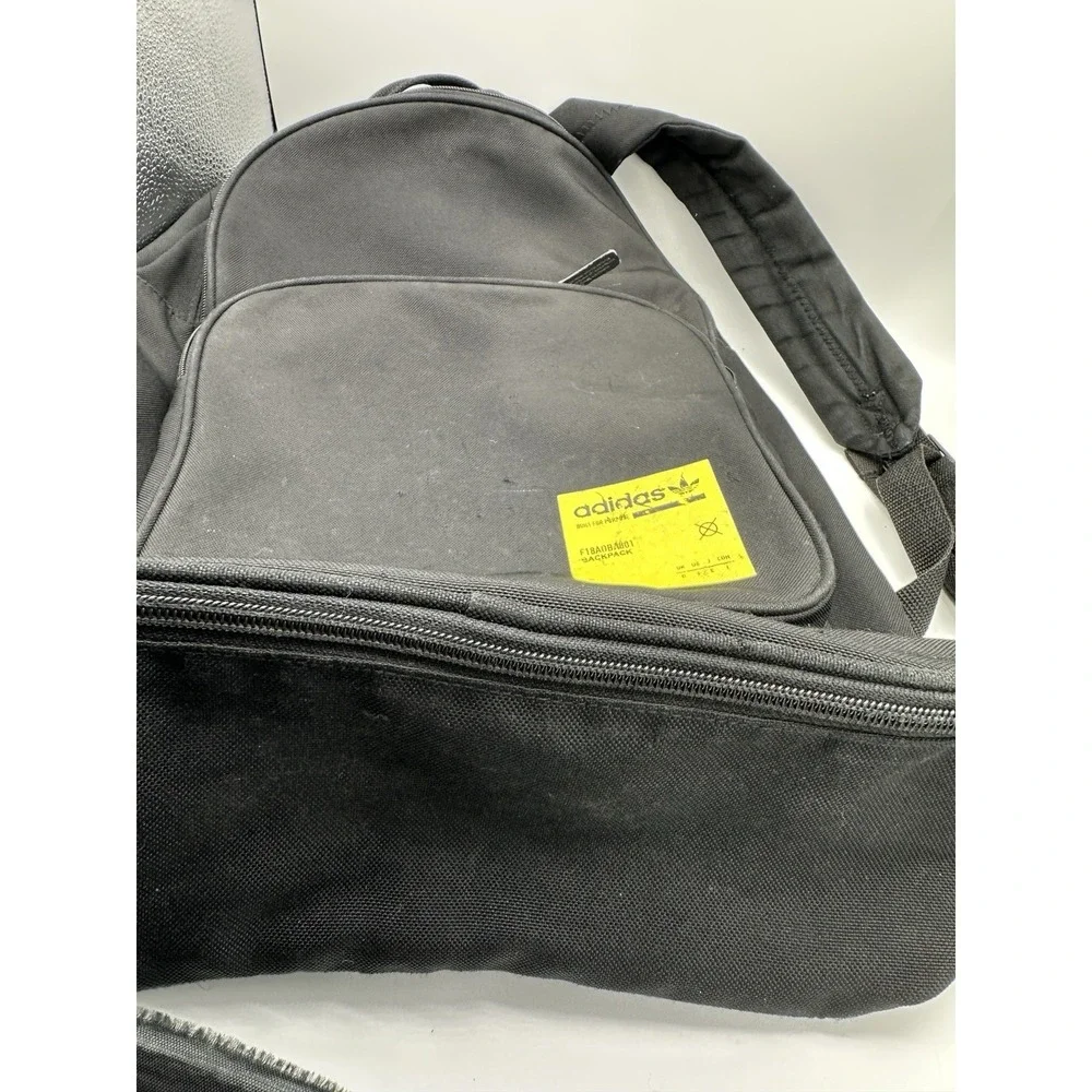 Adidas Originals Kaval Backpack Black Yellow Logo F18ADB4801 DM1693